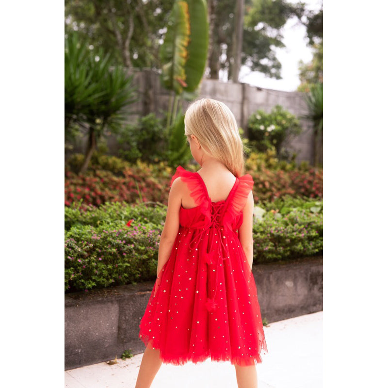 Noelle Christmas Dress Red